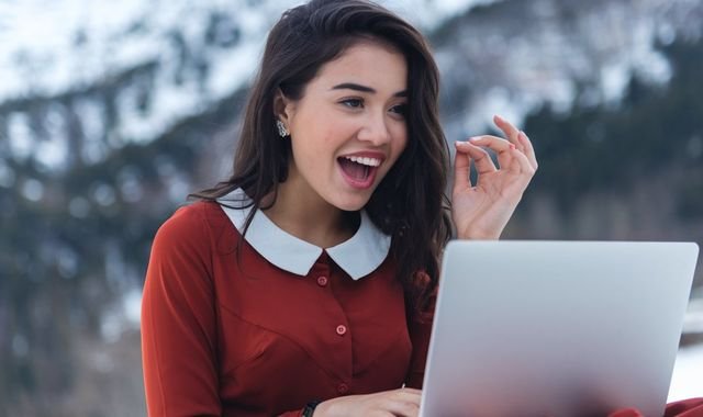 Virtual Coffee Dates: Young Women Enjoy Live Chats